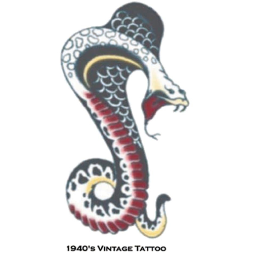 Tattoo Vintage Cobra 1940