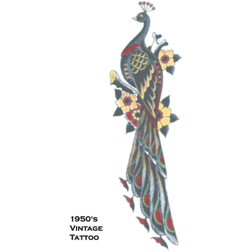 Tattoo Vintage Peacock