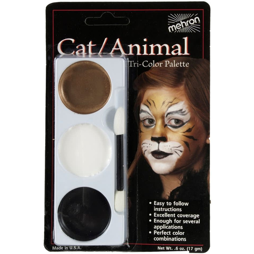 Tri Color Palette Cat Animal