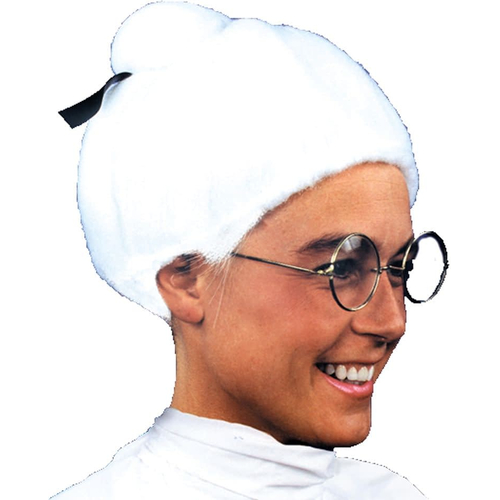 White Wig For Colonial Lady Costume