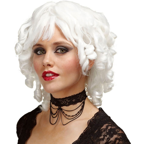 Wig Ghost Doll White For Halloween