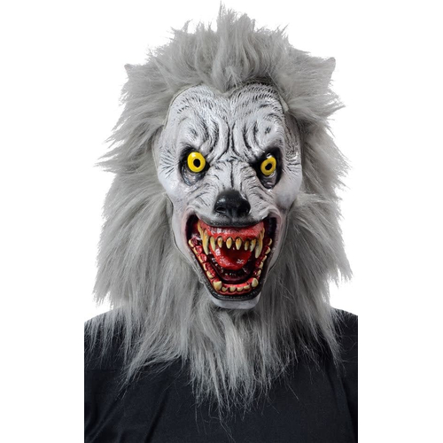 Albino Werewolf Mask Realistic For Halloween