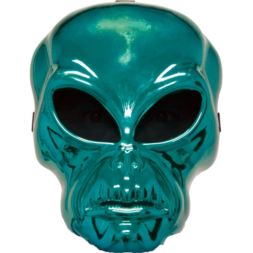 Alien Hockey Green Mask For Halloween
