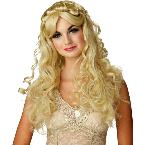 Blonde Wig For Princess Costume