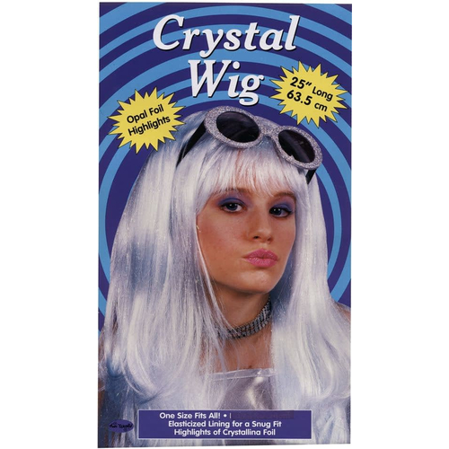 Crystal Blue Wig For Women