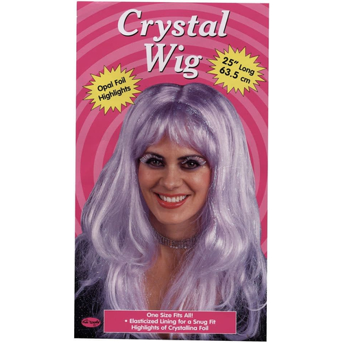 Crystal Purple Wig For Women