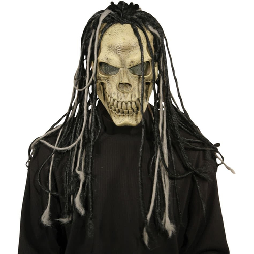 Dead Dread Mask W/Hair For Halloween