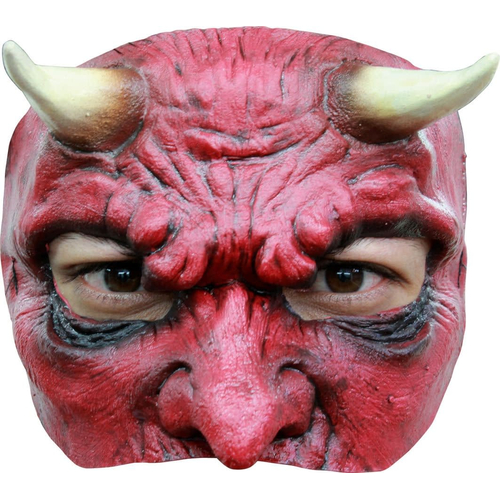 Devil Latex Half Mask For Halloween