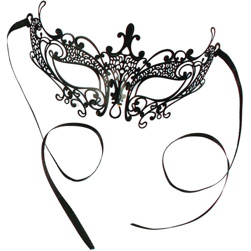Elegant Laser Cut Mask - Small For Masquerade