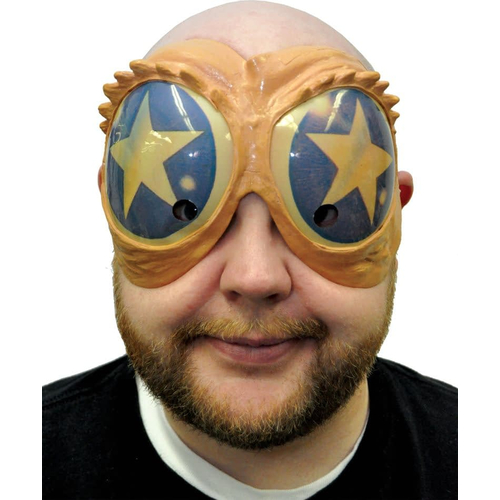 Funny Peeper Mask Blue/Gold Star