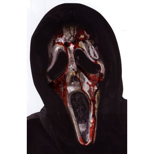Ghost Face Bleeding Zombie Mask For Halloween
