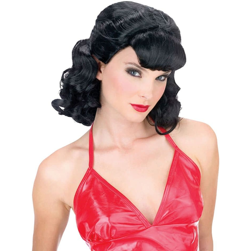 Grease Pink Lady Wig For Adults