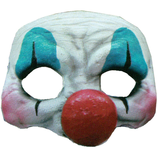 Happy Clown Latex Half Mask For Halloween