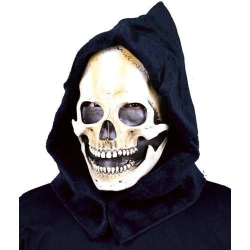 Hooded Skull For Halloween