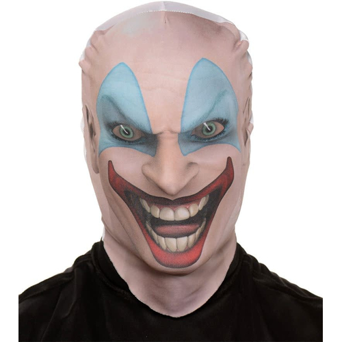 Killer Clown Skin Mask For Halloween
