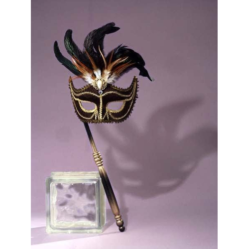 Masquerade Venetian Mask Black