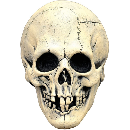 Nightowl Skull White Latx Mask For Halloween