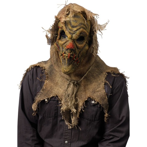 Scarecrow Natural Mask For Halloween