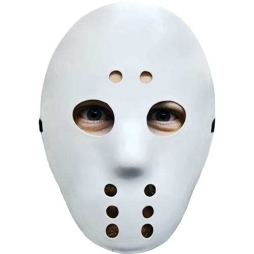 Scary Hockey Mask White