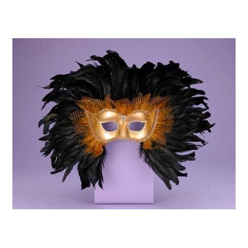Venetian Black Mask For Adults