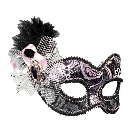 Venetian Showgirl Mask For Masquerade