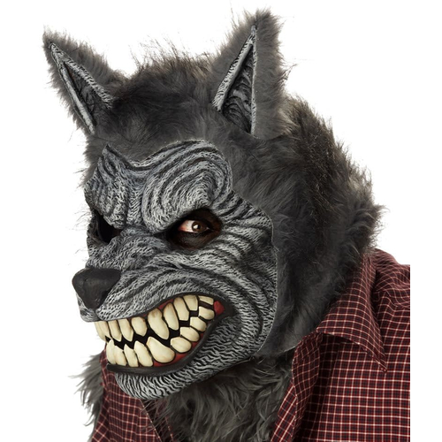 Werewolf Mask Ani-Motion For Halloween