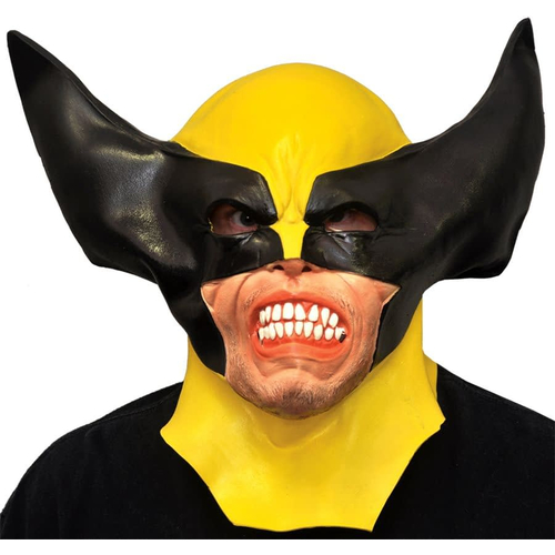 Wolverine Latex Mask For Adults