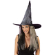 Witch Hat W Hair Taffeta For All