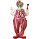 Multicolor Clown Adult Costume