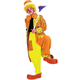 Orange Clown Adult Costume