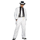 White Gangster Suit Adult