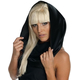 Lady Gaga Black Headscarf