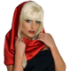 Lady Gaga Red Headscarf