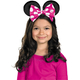 Minnie Mouse Ears W/Rev Bow