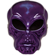 Alien Hockey Purple Mask For Halloween
