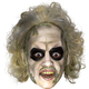 Beetlejuice 3/4 Vnyl Mask W Hair For Adults