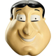Quagmire Deluxe Mask For Adults