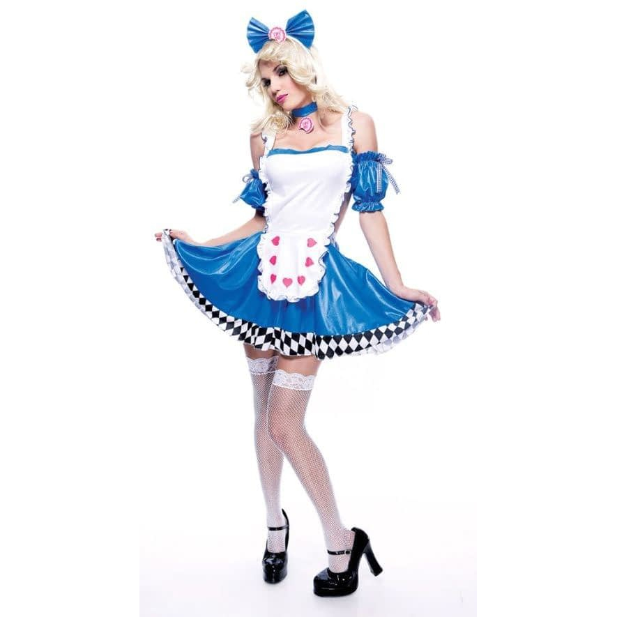 Wicked Alice In Wonderland Adult Costume Scostumes
