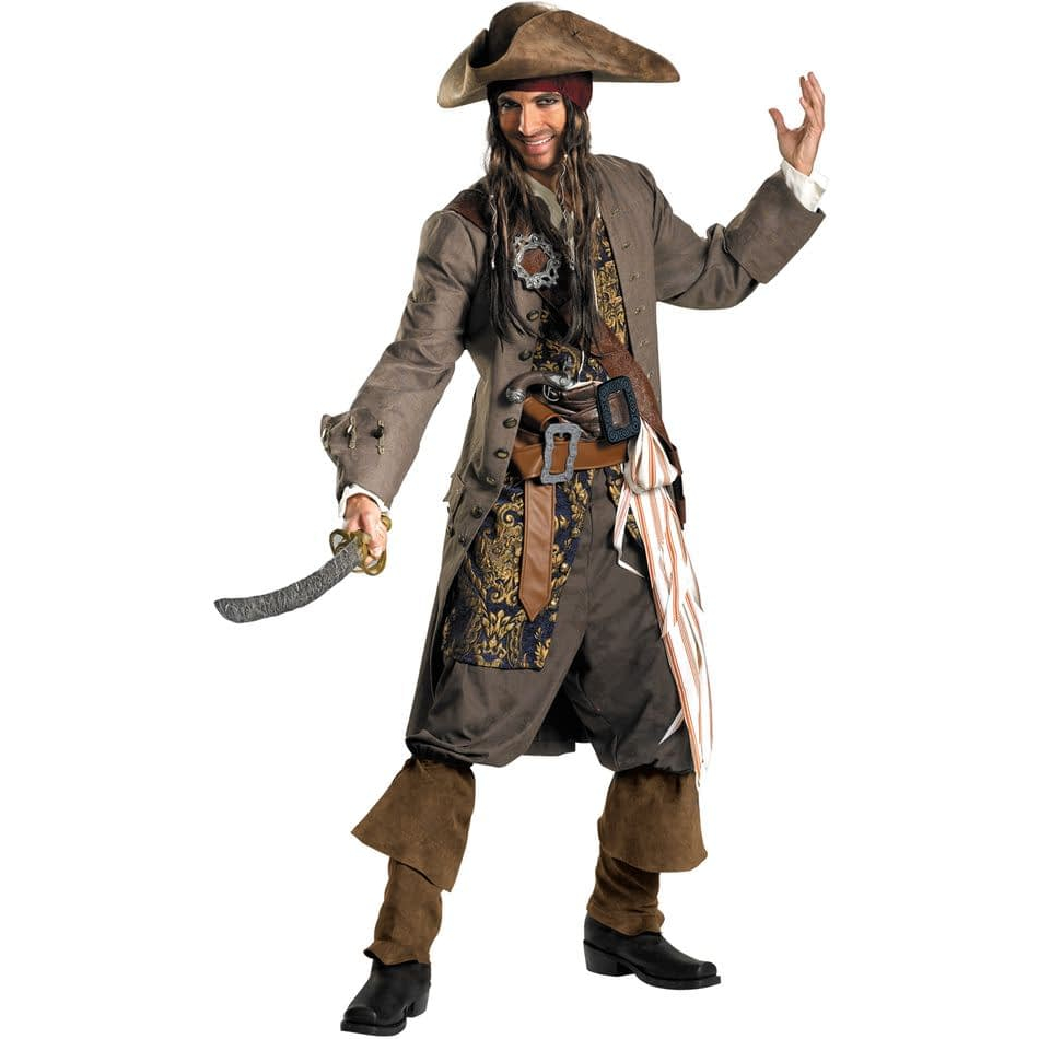 Captain Jack Sparrow Adult Plus Size Costume | SCostumes