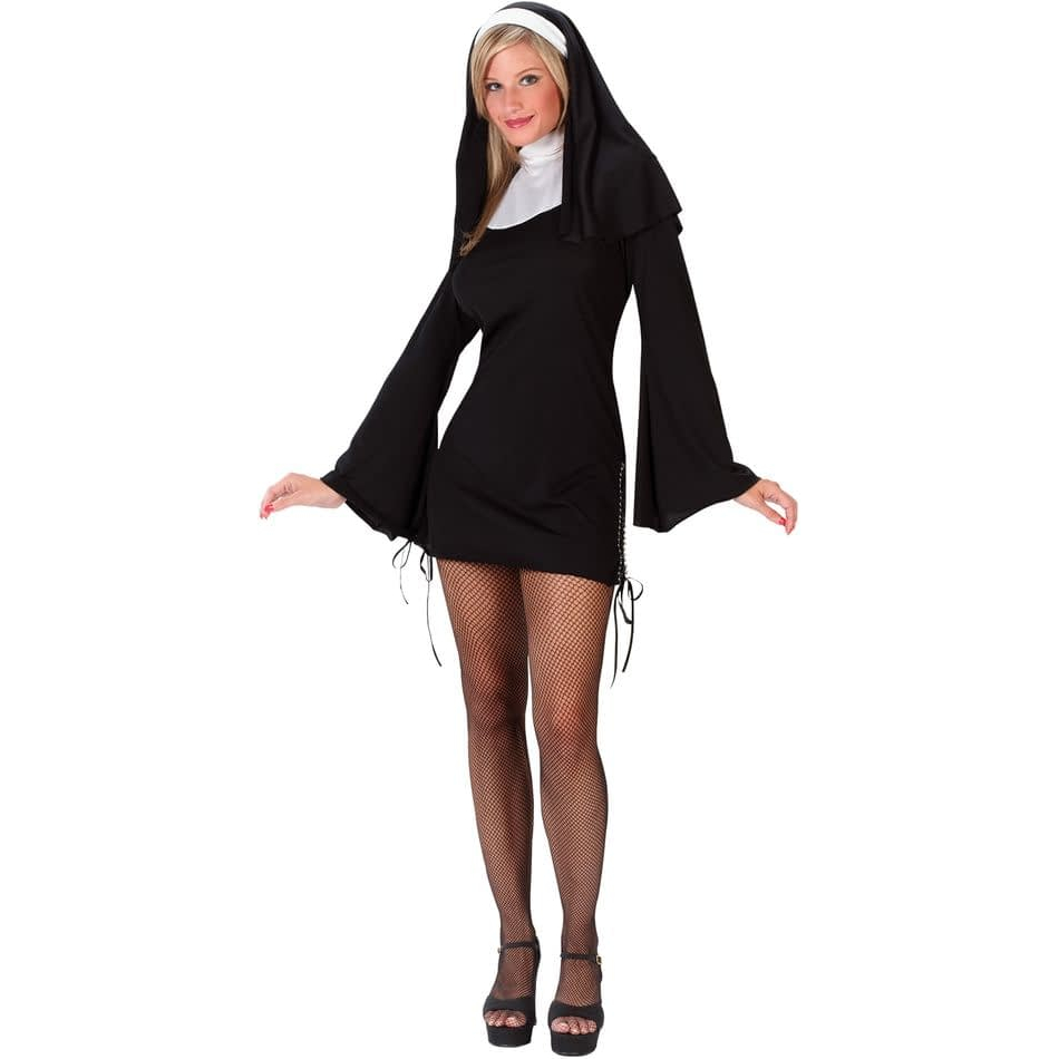 Sexy Nun Adult Costume Scostumes 5430